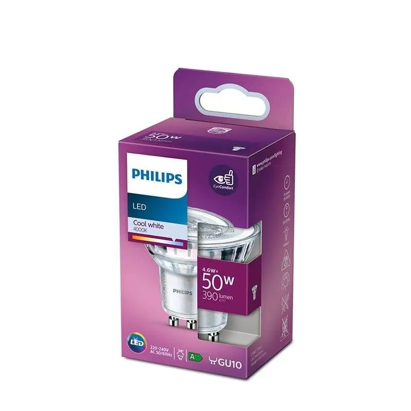 Edullinen Philips GU10 Philips 50W Cool white 36D