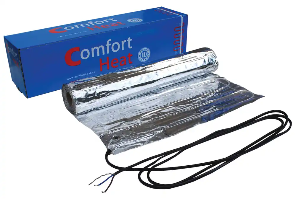 Comfort Heat alumiinifoliolämmitysmatto laminaatti- ja parkettilattialle CATE-80 (0,5x10m); 5m2; 400W; 230V Halpa