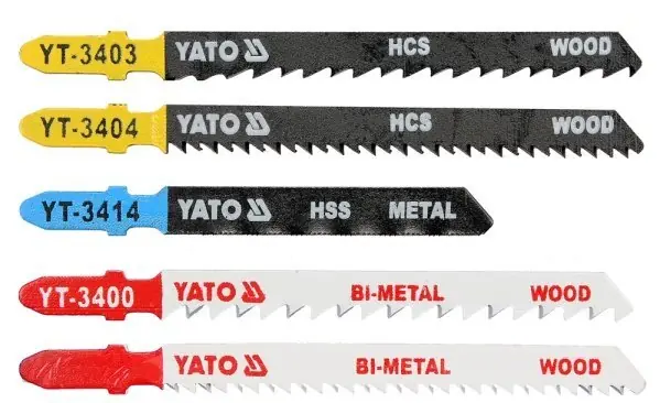Älä Missaa Varasahanterät sähköiselle lineaariselle pistosahalle, mix 5 kpl. YATO (YT-3445)