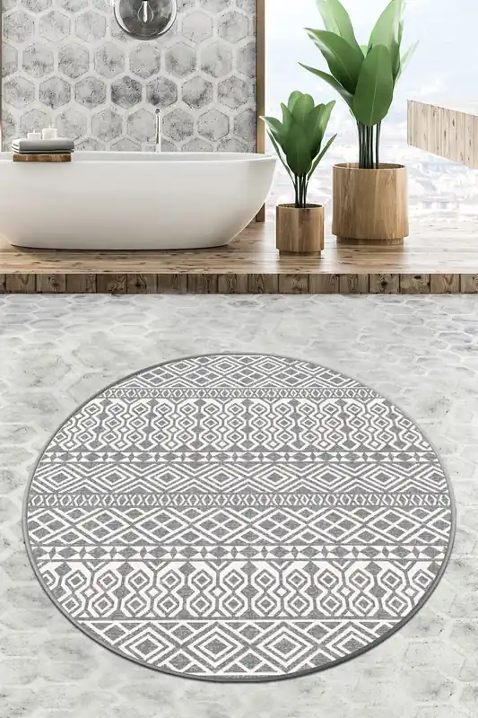 Nopea Toimitus Asir kylpymatto Order Circle, 80 cm