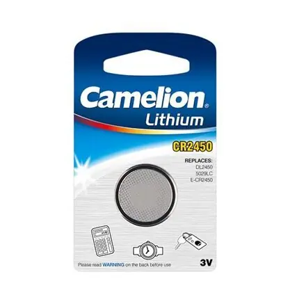 Edullinen Hinta Camelion Lithium Nappiparisto 3 V, CR2450, 1 kpl