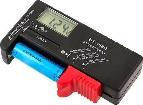 LCD Battery Checker digitaalinen akun tarkistus Poisto