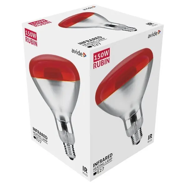 Avide Infrapunalamppu 150W E27 R125 Viikonlopputarjous