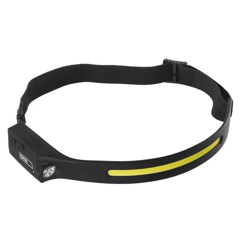 Ladattava otsalamppu 1 x COB LED 380lm, 12h, IP43 Asiakkaiden Suosikki