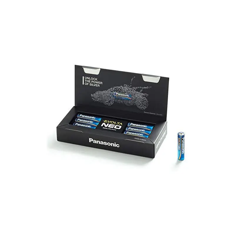 Panasonic Evolta Neo paristo LR03 8B Poisto