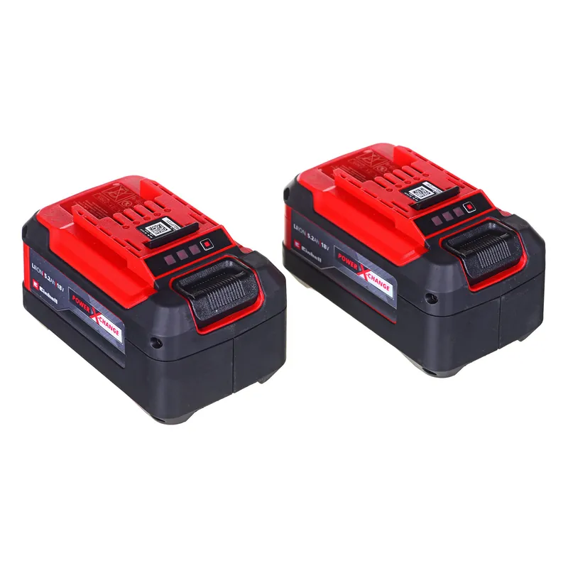 Lähetetään Heti Einhell 18V 5,2ah Multi-Ah akku PXC Plus, 2 kpl.