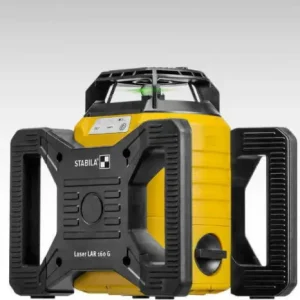 Kausialennus Stabila, Pyörivä laser LAR160 G + REC 160 RG kotelo, vihreällä säteellä