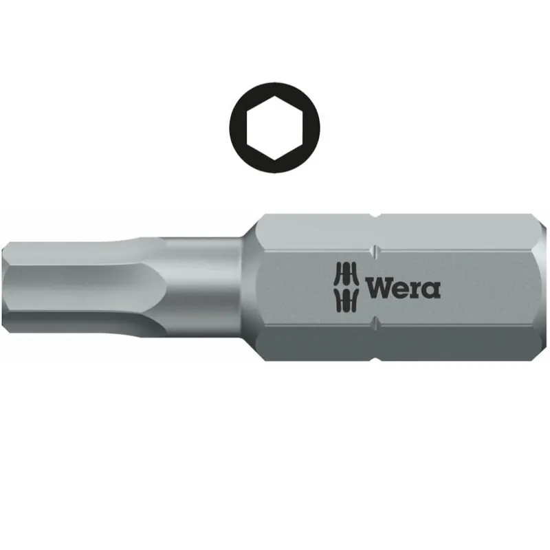 Viimeinen Mahdollisuus Wera 840/1 Z vakioterä HEX-PLUS 3/32 x 25mm