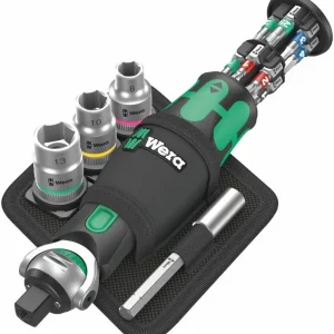 Wera 8009 Zyklop Pocket setti, 18kpl Uusi Kokoelma