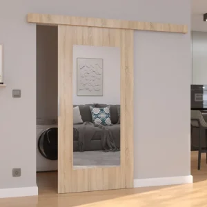 Älä Missaa Liukuovi ADRK Furniture Nela 76, ruskea