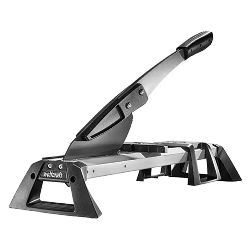 Leikkauspuristin laminaatti- ja vinyylilattioihin - VLC 800 wolfcraft 6939000 Heti Saatavilla