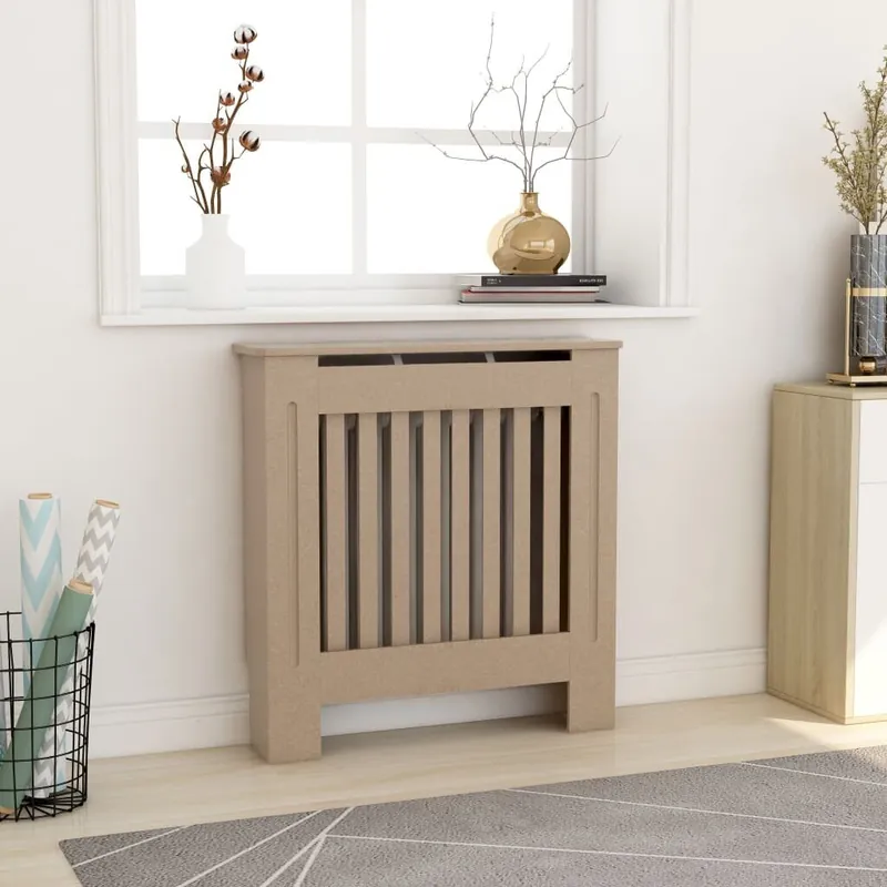 Osta Verkossa vidaXL MDF lämpöpatterin suoja 78 cm