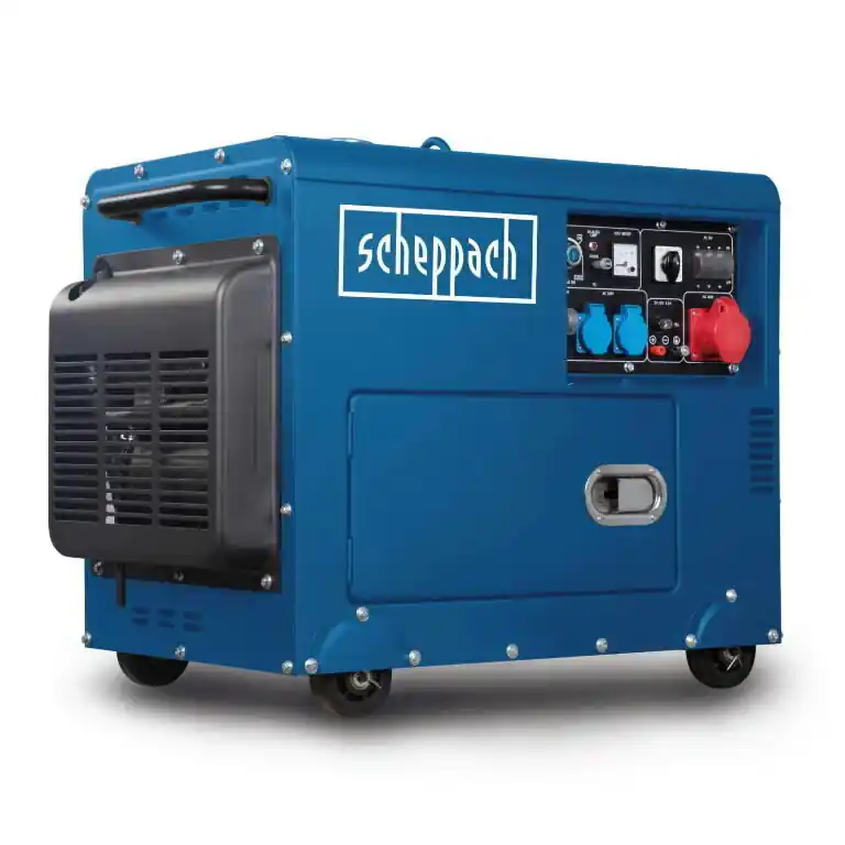 Dieselgeneraattori 400 v Scheppach Halpa
