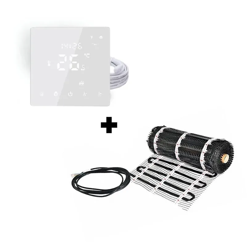 Tarjoushinta Sähkölämmitysmatto WHB-150 1m2 älykkäällä termostaatilla WTH 22.16