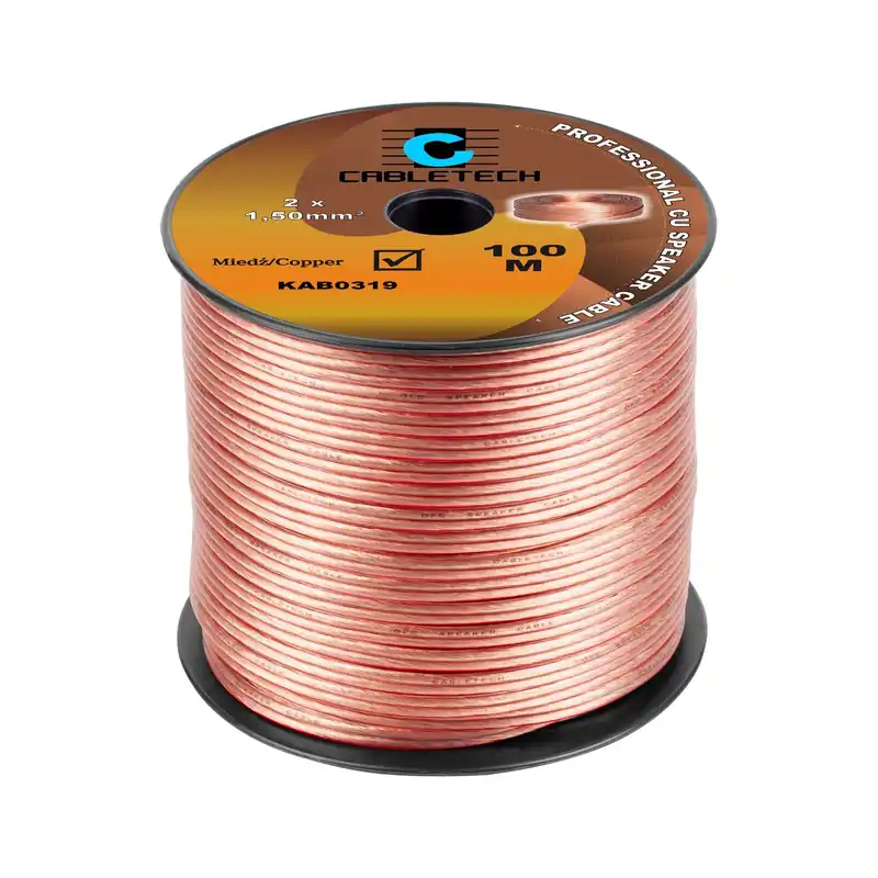 Cabletech Kab0319 kaiutinkaapeli 2x1,5 mm, Bnc-liittimet Asiakkaiden Suosikki