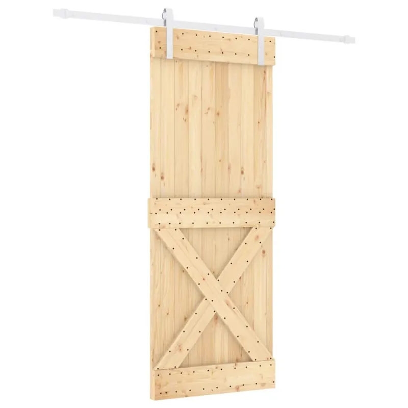 Osta Tänään Liukuovi asennustarvikkeineen 80x210 cm täysi mänty