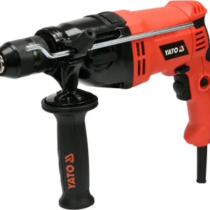 Ajankohtainen Iskevä porakone - Yato - Kaksi nopeutta - 1050W - Porauksen iskevä toiminto - Nopeus 0-2800 rpm