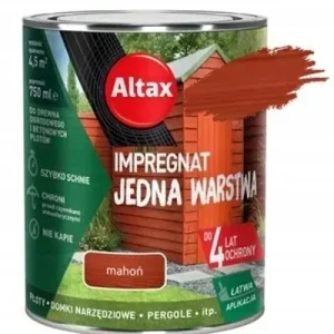 Yksi kerros puun ja betonin kyllästysaine mahonki 0,75l Korkea Laatu