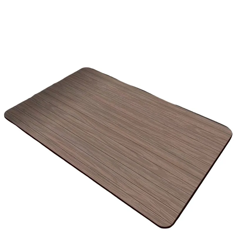 1 kpl puunsyy kylpyhuonematto imukykyinen, liukumaton, nopeasti kuivuva., 15,7x23,6 colio / 40x60 cm Eniten Myyty