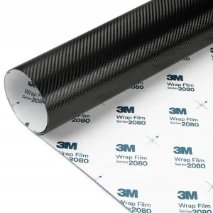 3M Musta Hiilikuitukalvo Autonpäällyste 100x30cm Edullinen