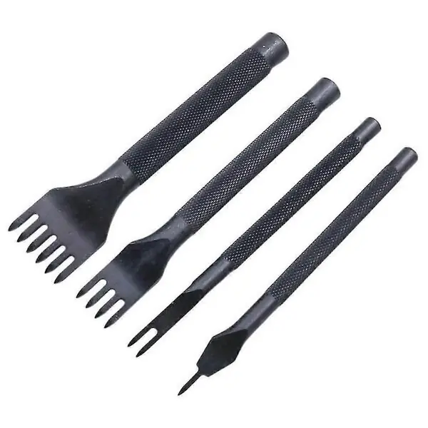 4 mm 1/2/4/6 Timanttipistoommelihihnat työkalu, nahkareikä, nahka syyllinen set-4 tietokoneet Superhinta