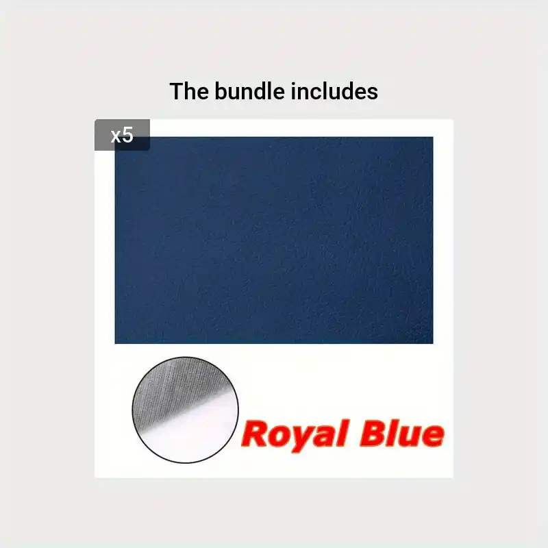1 kpl Itseliimautuva Nahkapaikka Sohvan Korjaukseen PU Keinonahkaa, Royal Blue*5 Halpa