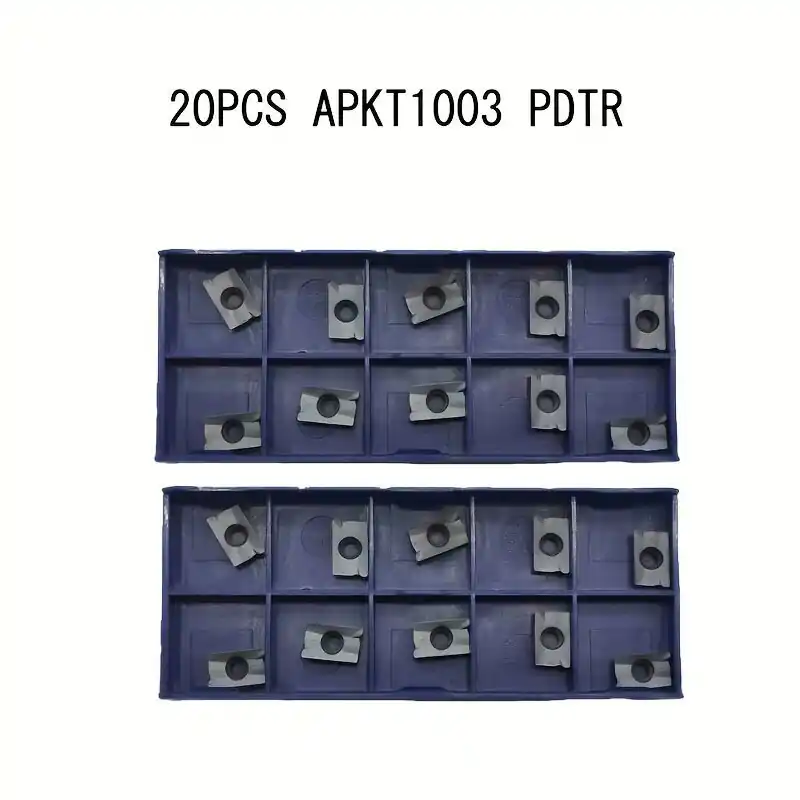 20kpl APKT1003 PDTR Kovametallijyrsintapit Mekaaniseen ja Valmistuskäyttöön Tarjoushinta