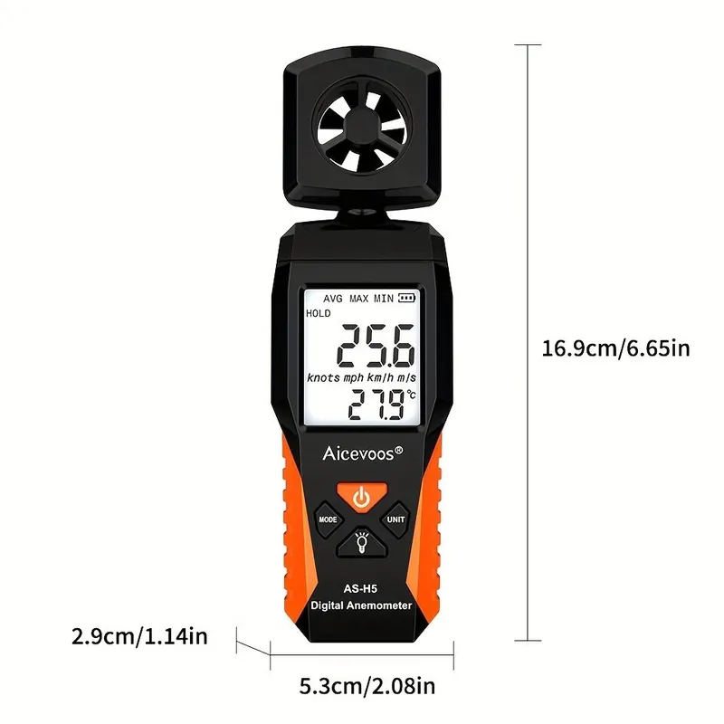 Digitaalinen Anemometri Tuulimittari Edullinen Hinta