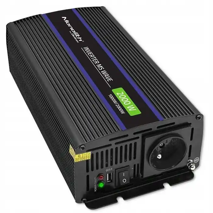 Qoltec Monolith 2000 MS Wave muunnin Aito