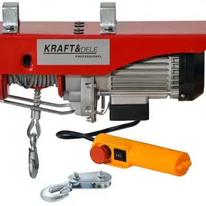 Kraft&Dele KD1526 - sähköinen köysivinssi 400/800 kg, 10 m Osta Nyt