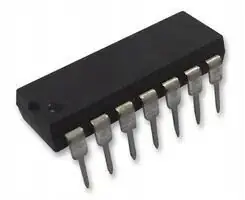 74HC10 NAND Logiikkapiiri DIP14. Alkuperäinen