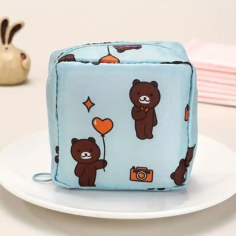 wc-pussi, Blue Little Bear Sponge Bag Asiakkaiden Suosikki