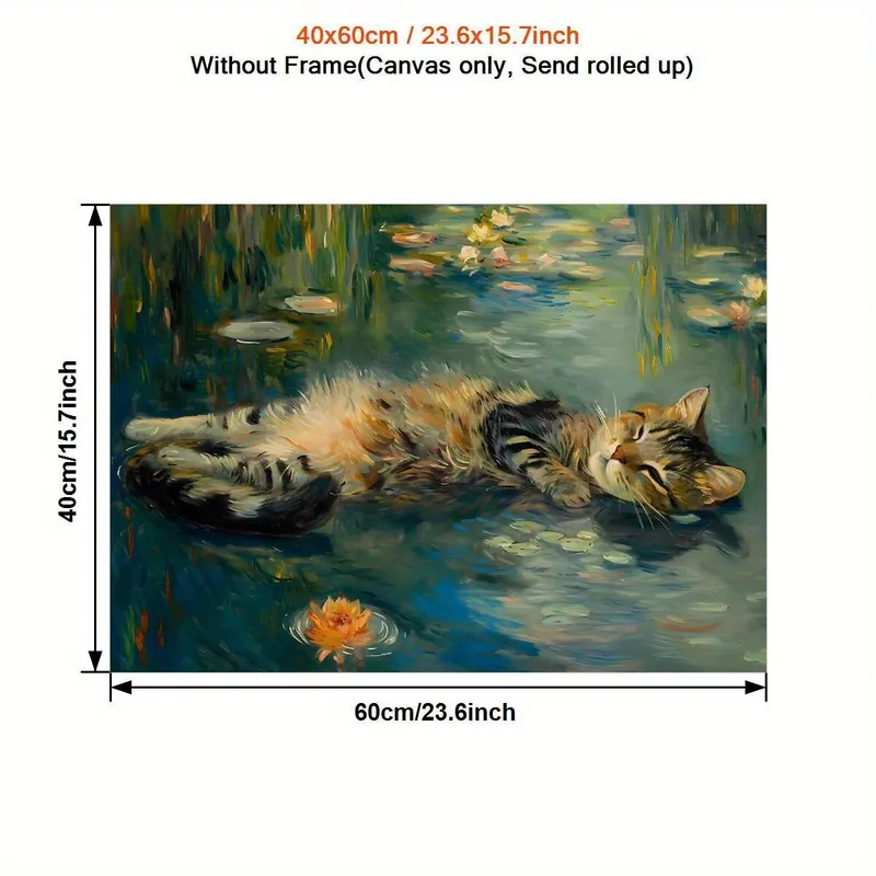 Kangasjuliste, 39,88*59,94cm Be rėmelio Korkea Laatu