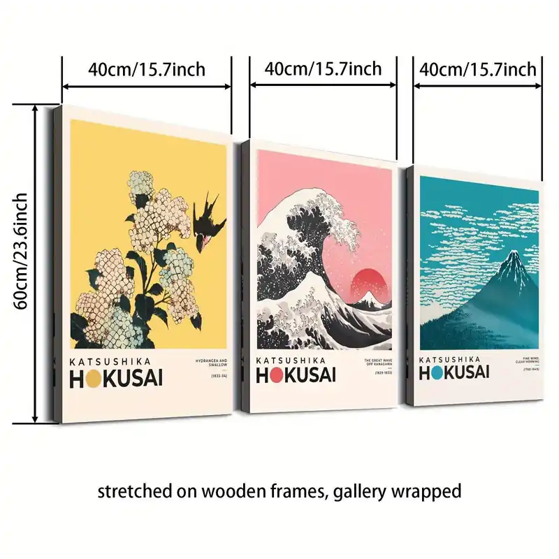Puiset kehykset, 3 osaa, 39,88*59,94cm įrėmintas Turvallinen Maksu