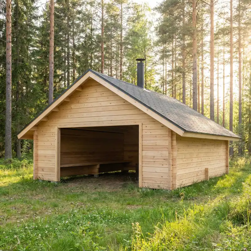 Halpa Hinta Grillikatos XXL Umpiseinä 25m2
