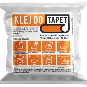 YLEISKÄYTTÖINEN TAPETTILIIMA VALOKUVATAPETTI 100g kaikki tyypit Loppuunmyynti