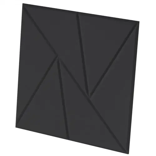 Tilaa Nyt Akustiikkapaneelit, 18 kpl, 30x30x1 cm, musta, polyesterikuitu