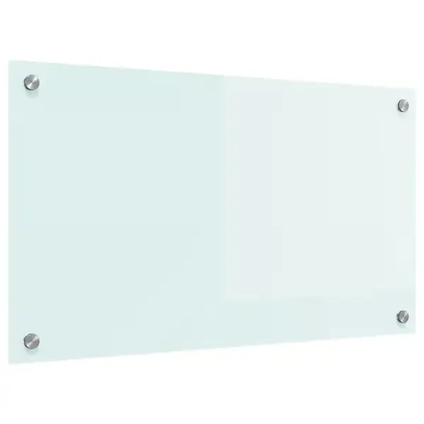 vidaXL Keittiön taustalevy valkoinen 70 x 40 cm karkaistu lasi Erikoistarjous