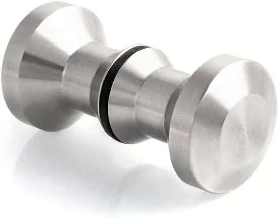 Ruostumattomasta teräksestä valmistettu suihkuoven kahva kylpyhuoneeseen - 30mm - 1 kpl - Moderni muotoilu Paras Hinta