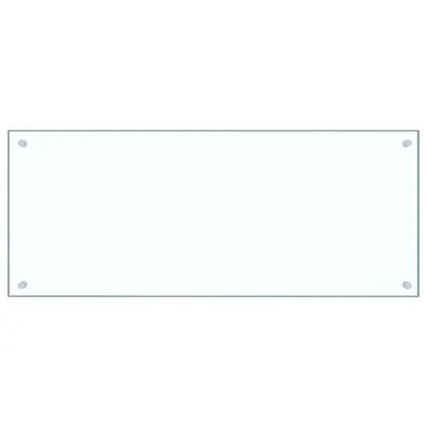 vidaXL Keittiön roiskesuoja läpinäkyvä 100x40 cm karkaistu lasi Tarjous
