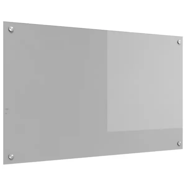 Tarjous vidaXL Keittiön Taustavalo Vaaleanharmaa 100x60x0,6 cm Karkaistua Lasia