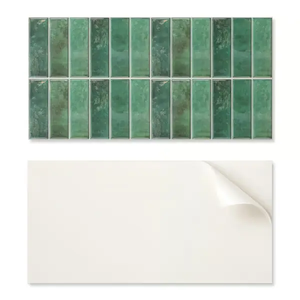 Uusi Kokoelma Kuvioitujen vinyylilaattojen pakkaus, itseliimautuvat makuuhuoneen pystysuorat laatat, 10 x 40 x 20 cm
