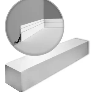 Paras Hinta Jalkalistat Orac Decor MODERN SX180-box 1 laatikko kanssa 16 listat 32 m