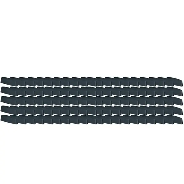 Viemäröintisuojus PVC-ikkunoille, antrasiitti, 36 mm, 100 kpl n sarja Älä Missaa