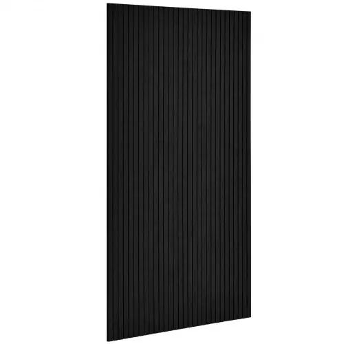 Akustiikkapaneelit 120x60x1 cm musta, polyesterikuitu, äänieristävä Tukkuhinta
