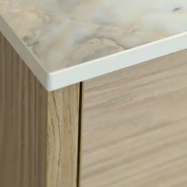 Merkkituote HPL-kylpyhuoneen työtaso 70 cm kaapille 71x35,5 cm Breccia Vivaldo (K594SU)