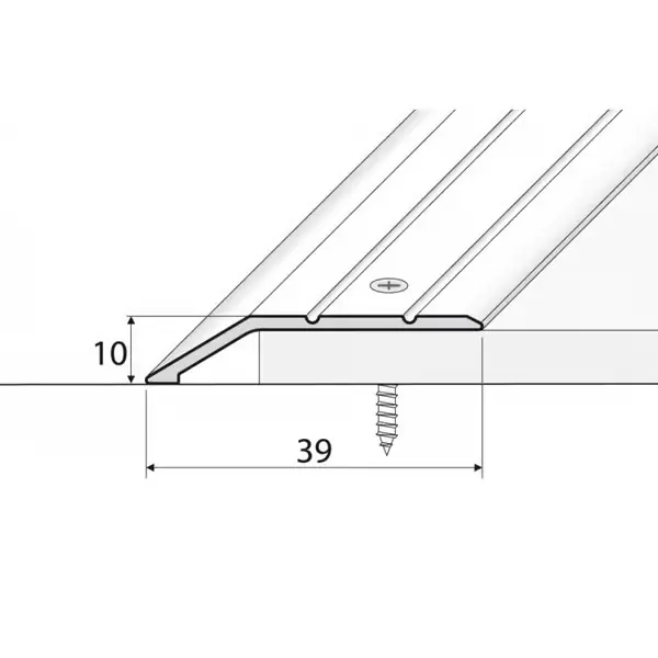 Älä Missaa A11-anodiliuska musta 90 cm