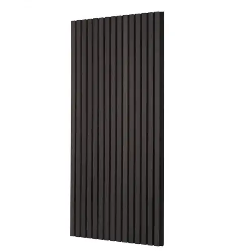 Akustiikkapaneelit, 120x60x2,1 cm, musta, MDF Merkkituote
