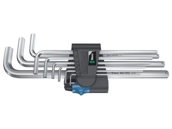 Wera 950L/9 Joulu Hex-Plus HF 1 -kulma-avaimen sarja ( 05135986001 ) Pikatoimitus