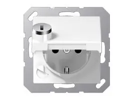 Jung SCHUKO pistorasia 16A 250V saranoitu kansi A 1520 BFKLSL WW (A1520BFKLSLWW) Poisto
